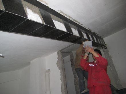 碳纖維加固施工現(xiàn)場(chǎng)圖片